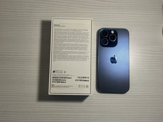 iPhone 15 Pro 256GB - Titanio Blu - Ottime - 85%