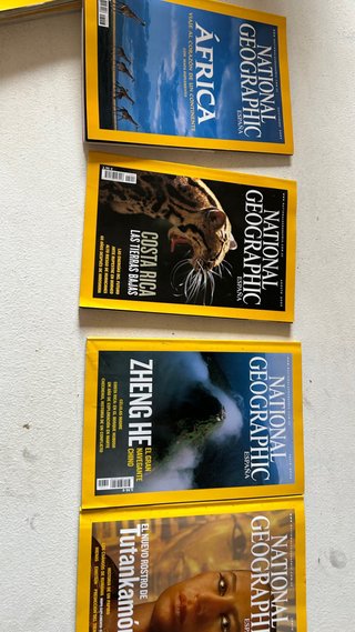 Revistas National geografic 66 ejemplares
