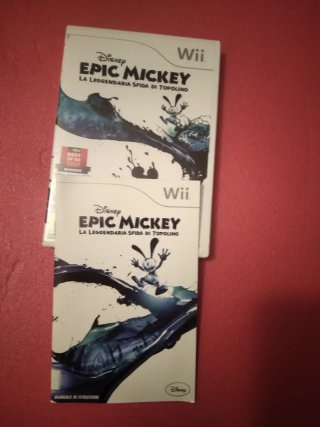 Gioco nintendo wii Disney Epic Mickey