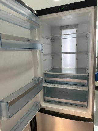 Nevera Haier inox