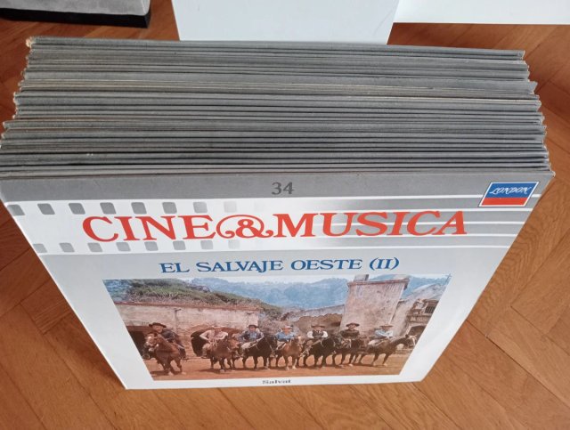 Lote Vinilos Cine & Música Salvat
