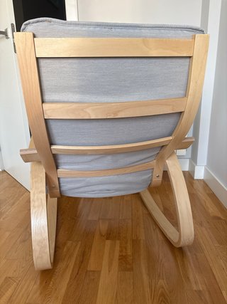 Mecedora Poäng chapa abedul beige ikea