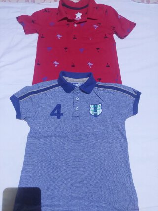 Lote 4 polos niño