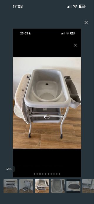 Cambiador con bañera Chicco