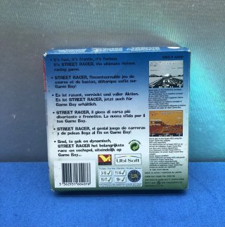 SOLO CAJA MANUAL GAME BOY STREET RACER PAL ESP