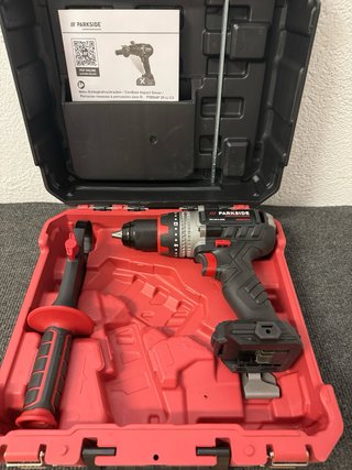 Taladro Percutor Parkside 20V Brushless