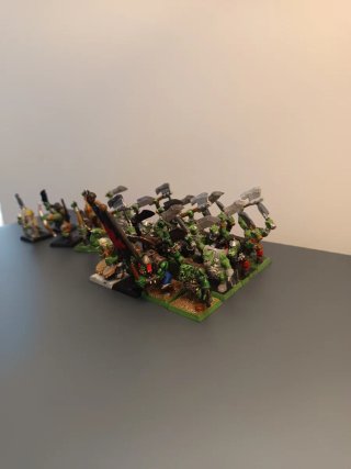 Regimiento Orcos Warhammer Old World