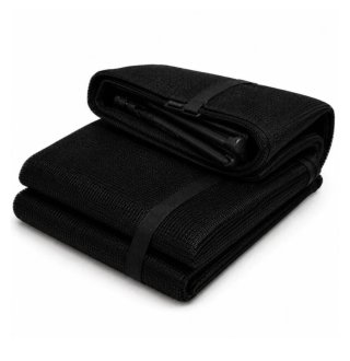 Arebos Cubre borde cama elástica + red 366 cm