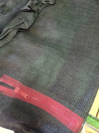 Arebos Cubre borde cama elástica + red 366 cm