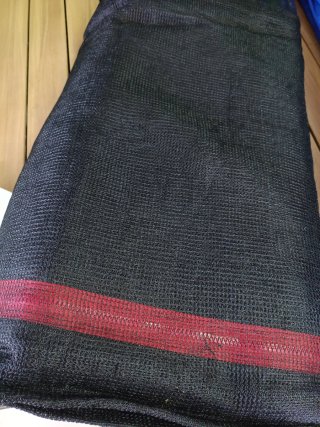 Arebos Cubre borde cama elástica + red 366 cm