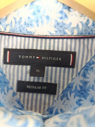 Camisa Tommy Hilfiger Estampada Talla XL