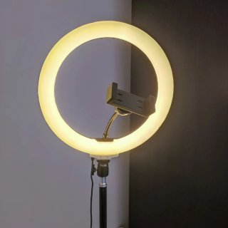 Aro de luz LED 3 colores para móvil