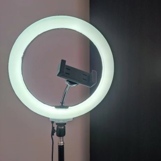Aro de luz LED 3 colores para móvil