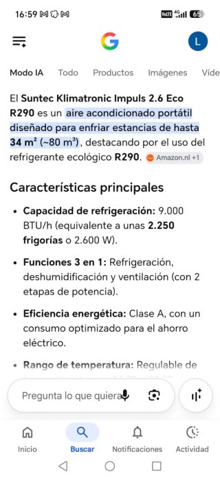 Aire Acondicionado Portátil