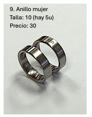 Anillos mujer