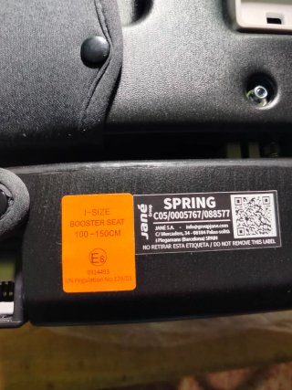 Nurse Spring i-Size Silla de coche Plegable Isofix