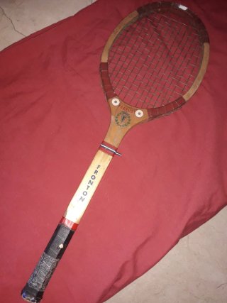Antiguas raquetas tenis