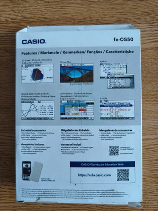Calculadora Gráfica Casio FX-CG50 a Color