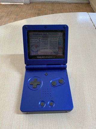 Nintendo Game Boy Advance SP Azul