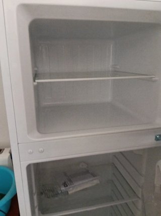 Frigorífico blanco OK.