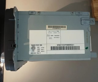 Radio CD VW Golf V RCD 300 Original
