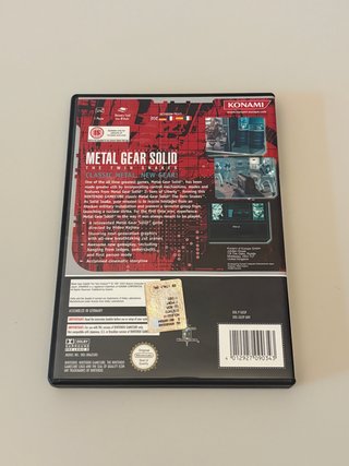 METAL GEAR SOLID THE TWIN SNAKES NINTENDO GAMECUBE