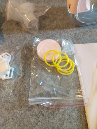Sacaleches HORIGEN wearable rosa
