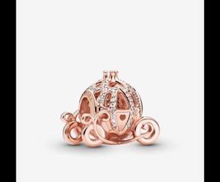 Charm Pandora carruaje cenicienta