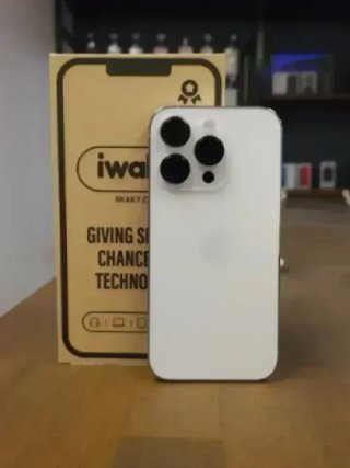 IPHONE 14 PRO 256GB PLATA 100% BATERÍA