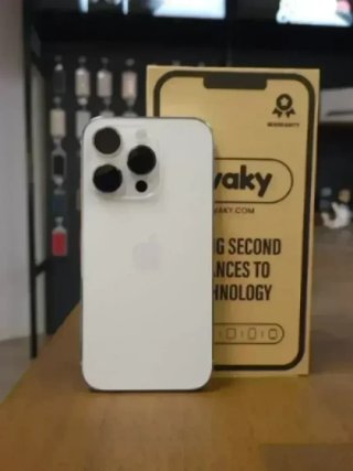 IPHONE 14 PRO 256GB PLATA 100% BATERÍA