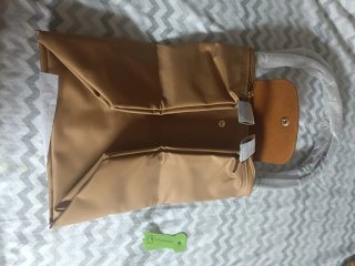 Bolso Longch. Plegable Camel