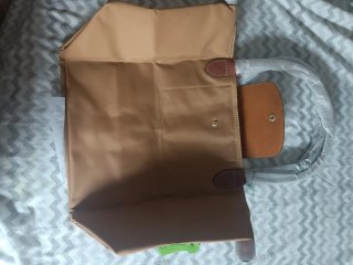 Bolso Longch. Plegable Camel