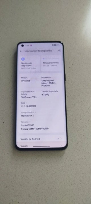 OPPO Find X5 PRO Nero 256GB, 12GB, 5000mAh