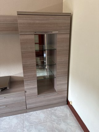 Mueble de salón modular madera