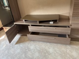 Mueble de salón modular madera