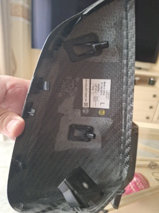 Carcasas de retrovisor en Fibra de Carbo