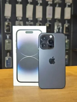 IPHONE 14 PRO 256GB NEGRO 100% BATERIA - 1 CICLO