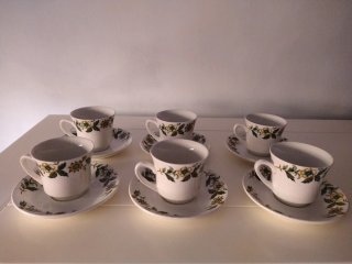 Juego de café antiguo de Tanagra