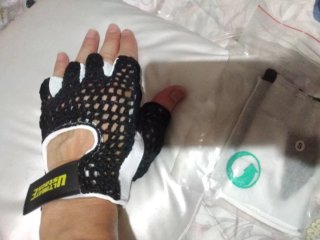 Par guantes cuero vacuno ,fuertes , pesas