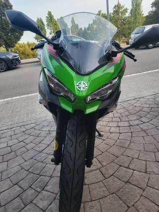 Kawasaki Ninja 400 Sportbike Verde/Negro
