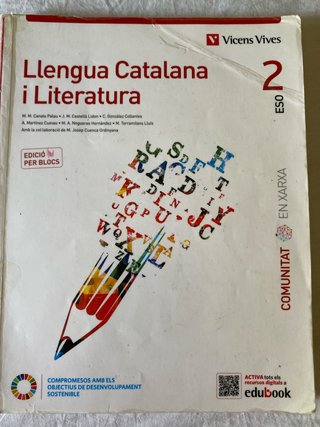 Llengua Catalana i Literatura, 2 ESO