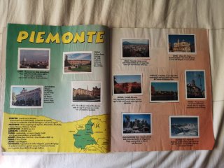 Album raccolta figurine Regioni d'Italia-Edigamma