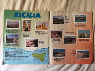 Album raccolta figurine Regioni d'Italia-Edigamma