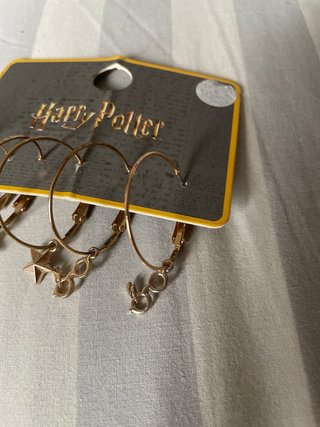 Pendientes Harry Potter Aros Dorados