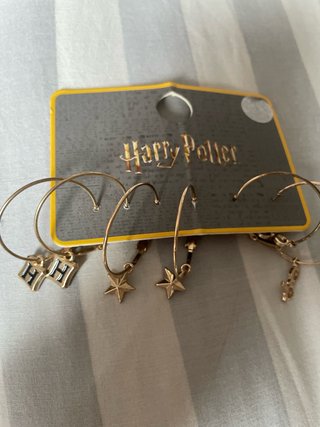 Pendientes Harry Potter Aros Dorados