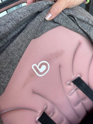 Carro de bebé 3 piezas rosa