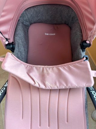 Carro de bebé 3 piezas rosa