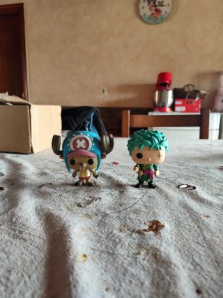 2 Funkos One Piece: Chopper y Zoro