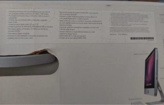 iMac Apple 2011 Plata . Conserva su caja original