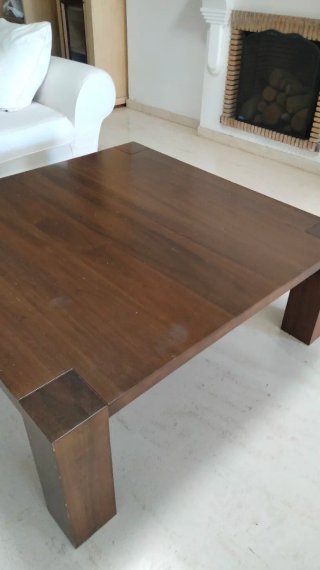 Mesa de centro de madera